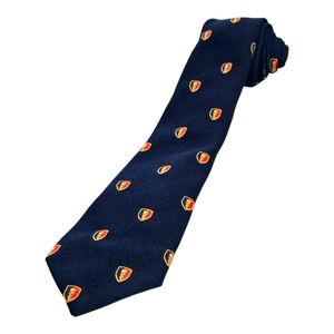 100% Polyester Blue Necktie